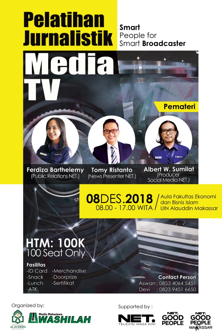 Gambar Mau Belajar Broadcasting Bersama Net TV, Begini Cara Daftarnya